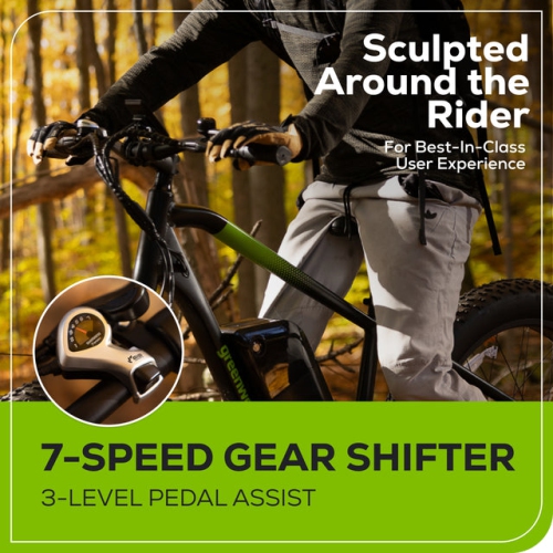 VÉLO électrique DE MONTAGNE 80&nbsp;V de 26&nbsp;po TOUS TERRAIN de Greenworks, 1 batterie 4&nbsp;Ah et chargeur 6&nbsp;A inclus