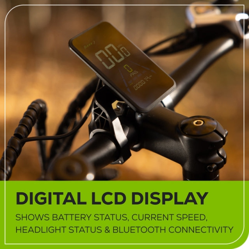 VÉLO électrique DE MONTAGNE 80&nbsp;V de 26&nbsp;po TOUS TERRAIN de Greenworks, 1 batterie 4&nbsp;Ah et chargeur 6&nbsp;A inclus