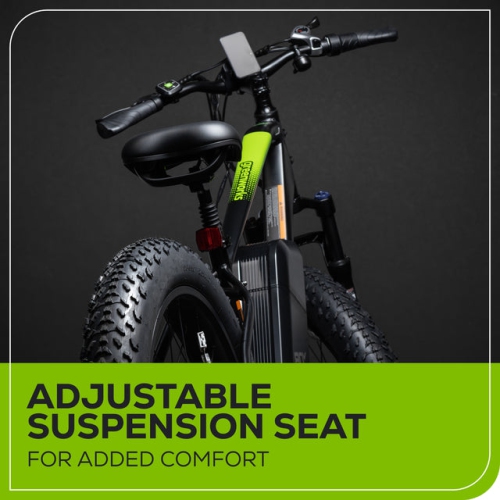 VÉLO électrique DE MONTAGNE 80&nbsp;V de 26&nbsp;po TOUS TERRAIN de Greenworks, 1 batterie 4&nbsp;Ah et chargeur 6&nbsp;A inclus