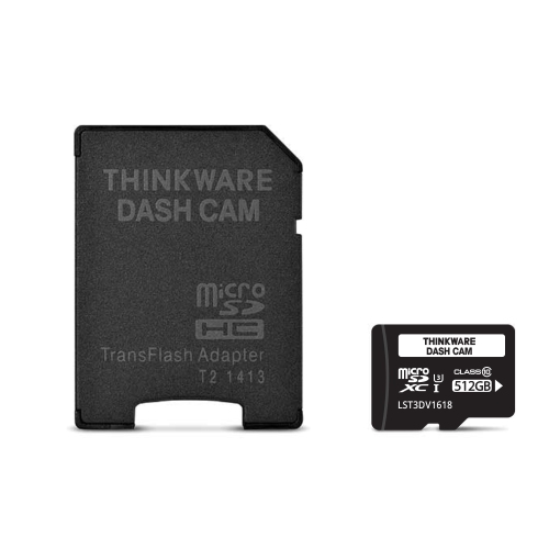 Carte MicroSD UHS-I 512&nbsp;Go TWA-SMU512 de THINKWARE, pour caméra de tableau de bord, anticorruption de fichiers