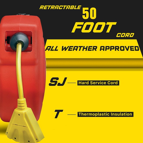 ReelWorks Extension Cord Reel Retractable