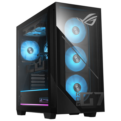 ASUS ROG GM700 Gaming PC (AMD Ryzen 7 9700X/32GB RAM/2TB SSD/Radeon RX 9070 XT Prime)