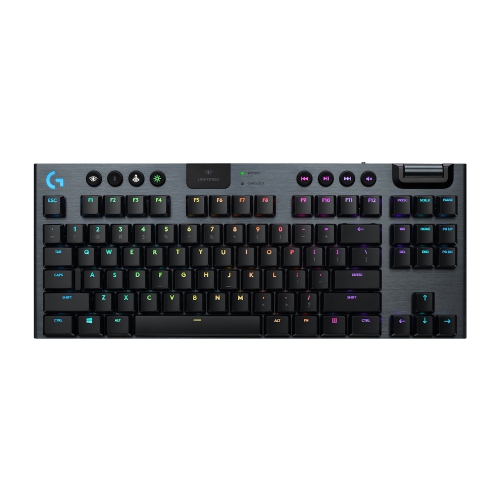 Logitech G915 LIGHTSPEED TKL Wireless Mechanical GL Tactile Switch Gaming Keyboard with RGB Backlighting - Black