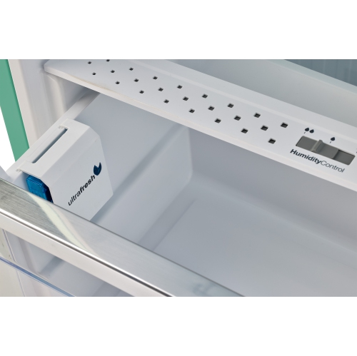 Unique Appliances Classic Retro 11 cu.ft. Top Freezer Refrigerator - Ocean Mist Turquoise