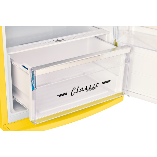 Unique Appliances Classic Retro 11 cu.ft. Top Freezer Refrigerator - Canary Yellow