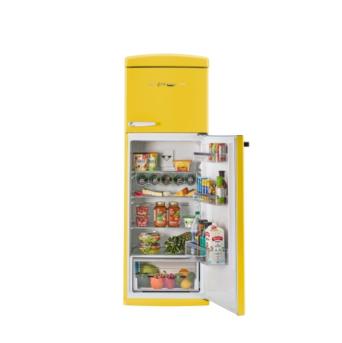 Unique Appliances Classic Retro 11 cu.ft. Top Freezer Refrigerator - Canary Yellow