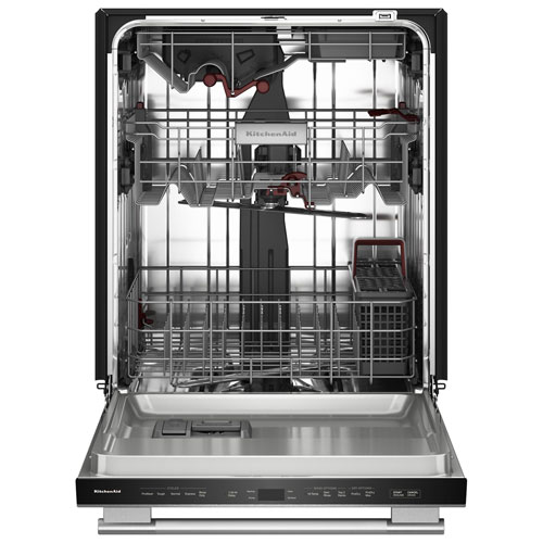 KitchenAid 24" 44dB Built-In Dishwasher w/ Stainless Steel Tub & Third Rack - Stainless