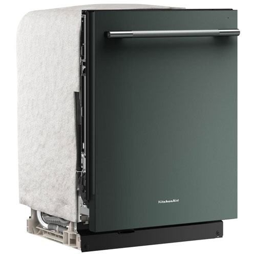 KitchenAid 24" 44dB Built-In Dishwasher w/ Stainless Steel Tub & Third Rack - Juniper