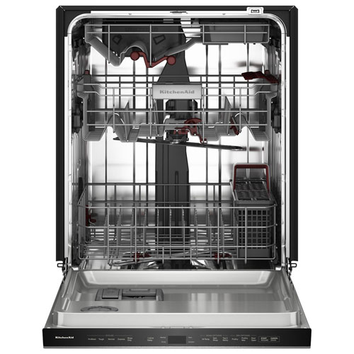 KitchenAid 24" 44dB Built-In Dishwasher w/ Stainless Steel Tub & Third Rack - Stainless
