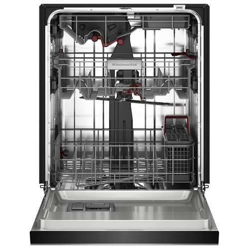 KitchenAid 24" 44dB Built-In Dishwasher w/ Stainless Steel Tub & Third Rack - Stainless