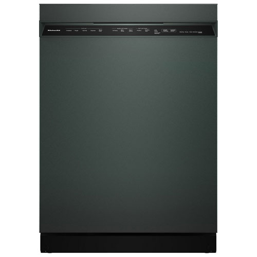 KitchenAid 24" 44dB Built-In Dishwasher w/ Stainless Steel Tub & Third Rack - Juniper