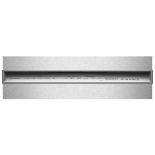 KitchenAid 24" 41dB Built-In Dishwasher w/ Stainless Steel Tub & Third Rack - Stainless