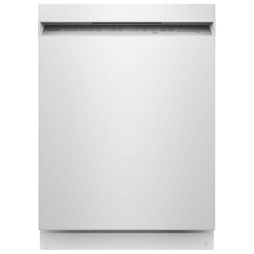 Lave-vaisselle encastrable 24 po 47 dB avec cuve en inox/Troisième panier de KitchenAid - Blanc