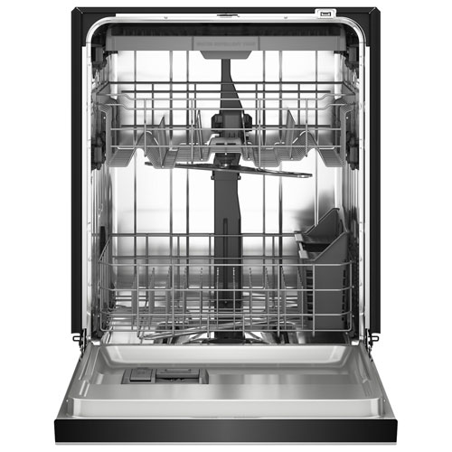 Lave-vaisselle encastrable 24 po 47 dB avec cuve en inox/Troisième panier de KitchenAid - Blanc