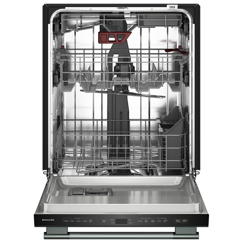 Lave-vaisselle encastrable 24 po 41 dB avec cuve en inox et troisième panier de KitchenAid - Genévrier