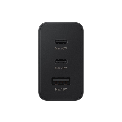 [CS] 65W Dual USB-C & USB-A Super Fast Charging Wall Charger Power Adapter for Samsung iPhone Google Motorola, Black