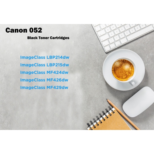 Ultra Toner® Compatible Replacement for Canon 052 Black Toner Cartridge CRG-052 crg052 ImageClass LBP214dw LBP215dw MF424dw MF426dw MF429dw