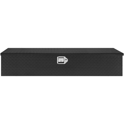 VEVOR 48"x15"x15" Heavy Duty Aluminum Truck Bed Tool Box, Diamond Plate Tool Box with Side Handle and Lock Keys, Storage Tool Box Chest Box Organizer