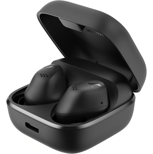 Sennheiser ACCENTUM True Wireless Earbuds - Crystal-Clear Sound with Hybrid ANC, Ergonomic Design, 28-Hour Battery Life, Touch Interface and Dual Mic