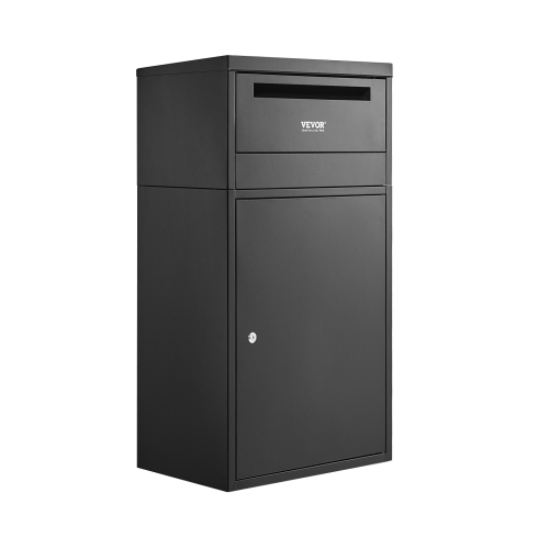 VEVOR 35.8 in Package Delivery Boxes for Outside, Mailbox for Parcel with Lock, Galvanized Steel Package Drop Box with Anti-Theft Design,