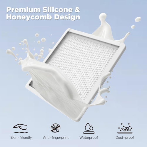 2PCS Mini Protective Case Silicone Cover,Silicone Case for Starlink Mini Satellite Dish,Antenna Transmitter Waterproof Full Cover Shell for Starlink