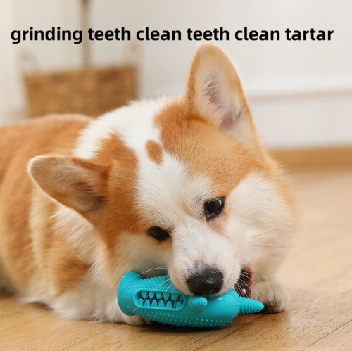 Monster Chew Toy - Durable and Easy to Clean Dog Toy, New Small Monster Dog Teeth Cleaning Toy, Chewable Silicone, Educational Toy for Pets to