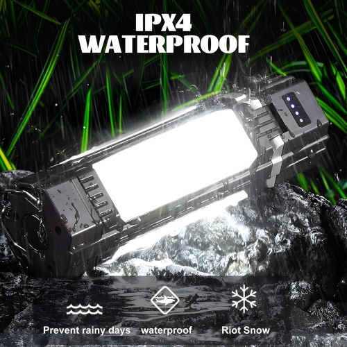 Outdoor camping light folding lighting, hanging light work light tent light, camping light, multi-function emergency light camping light, 3000mAh