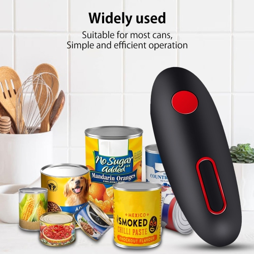 Electric Can Opener, Portable Mini Bottle Opener, Kitchen Gadgets Suitable for Ladies, Elderly