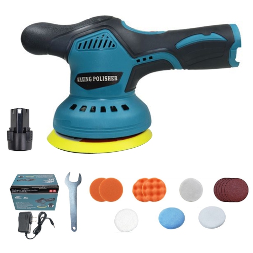 Polisseuse pour voiture avec 8 vitesses variables 2500-5000&nbsp;tr/min Kit de cire de polissage pour voiture pour cire de finition automobile