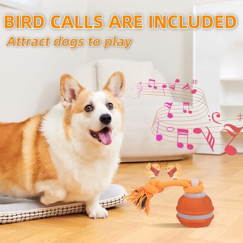 2 Pack Pet Smart Rolling Ball, Interactive Dog Toy, USB Rechargeable Cat and Dog Toy Ball for Cat and Dog Entertainment