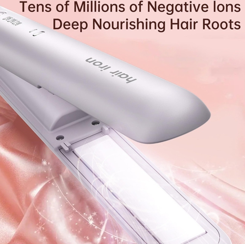 Mini fer plat, fer plat sans fil miniature, avec panneaux recouverts de céramique et 3 réglages de chaleur pour tous les types de cheveux