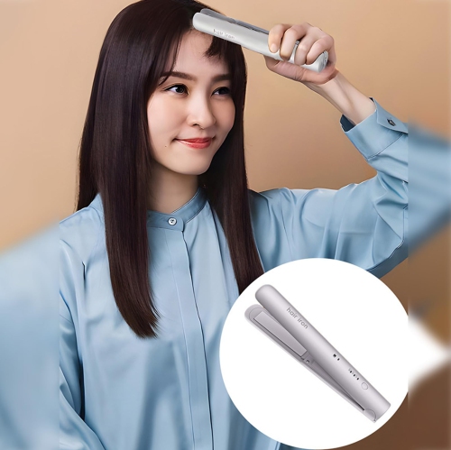 Mini fer plat, fer plat sans fil miniature, avec panneaux recouverts de céramique et 3 réglages de chaleur pour tous les types de cheveux