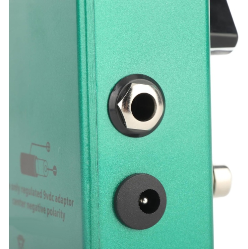 Guitar Effects Pedal, Adjustable Effects Pedal Tube Screamer Overdrive Processor with Classic Distortion Tone Effect for Guitar and Bass