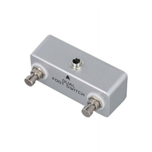 Commande au pied multifonction à double verrouillage|Connexion directe sans bloc d'alimentation|Boîtier moulé en alliage|Sortie stéréo|Universel pour