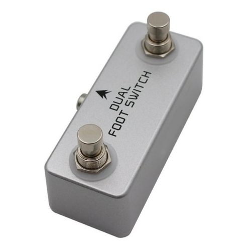 Commande au pied multifonction à double verrouillage|Connexion directe sans bloc d'alimentation|Boîtier moulé en alliage|Sortie stéréo|Universel pour