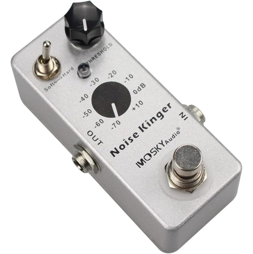 Effecteur de grille de réduction du bruit professionnel | Réduction intelligente du bruit à deux modes | -70 dB~+10 dB réglable |