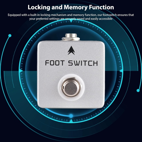 Guitar pedal effects | Metal foot channel switcher | Direct connection without power supply | 55 ultra-thin body | Universal for speakers | For beat