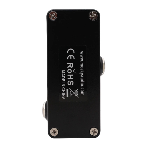 Amplificateur portatif pour guitare/casque d'écoute basse | Entrée auxiliaire d'accompagnement | Sortie stéréo | Plug and Play | Caisse ultramince