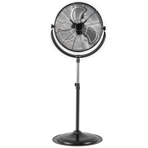 Gymax 20'' High Velocity Pedestal Fan w/3 Speeds 360 Degree Tilt & Adjustable Height