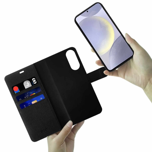 Blu Element Folio 2-in-1 Case | Made for Galaxy S25 Edge | Black