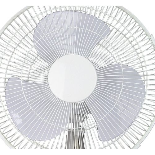 Ventilateur de bureau oscillant de 12&nbsp;po de Tooltech – 3 réglages de vitesse, fonctionnement silencieux, débit d'air réglable, légèreté,