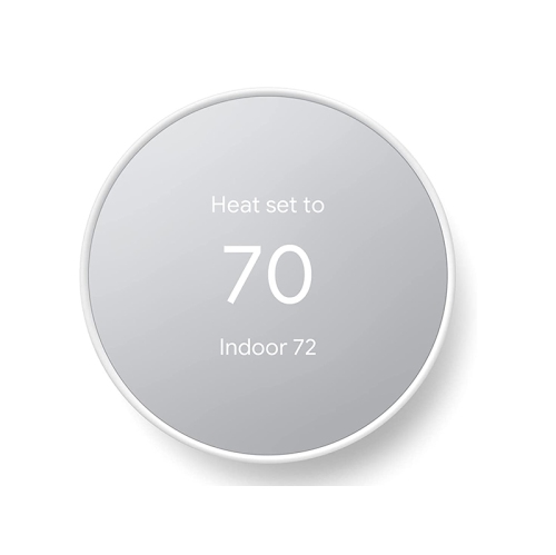 Image 1 de 4.. Thermostat Nest GA01334-CA de Google - Blanc - Remis à neuf