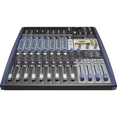 PreSonus STUDIOLIVE-AR12C USB-C 14-Channel Hybrid Performance and Recording Mixer
