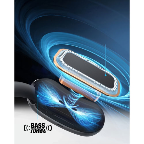 Remis à neuf - Écouteurs boutons 100 % sans fil Aerofit 2 de Soundcore par Anker - Noir