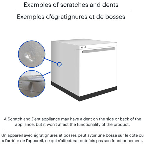 Open Box - Bosch 500 Series 24" 38dB Built-In Dishwasher w/ Stainless Steel Tub & Third Rack - SS - Scratch & Dent