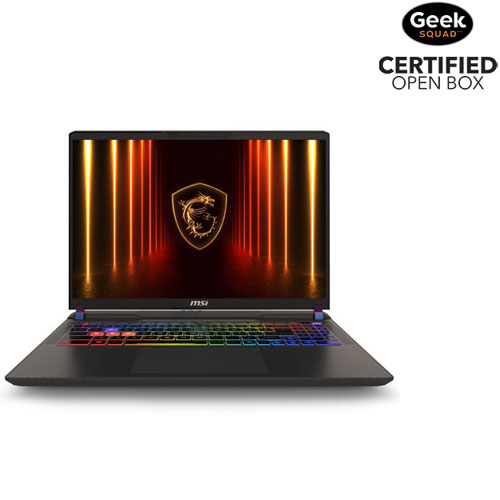 Open Box - MSI Vector HX 16" Gaming Laptop - Cosmo Grey (Intel Core Ultra9-275HX/32GB RAM/1TB SSD/RTX 5080)