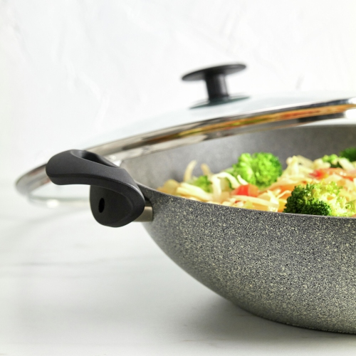 ZWILLING Ferrara Granitium 36 cm / 14 inch Aluminum Wok