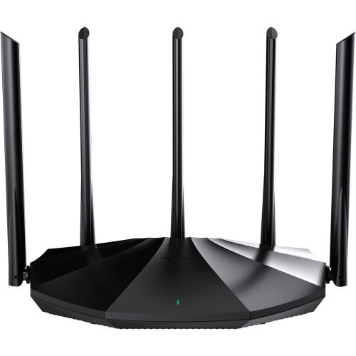 TENDA  Wifi 6 Router for Home, Ax1500 Dual Band Gigabit Router for Wireless Internet, Long Range Coverage \w 5 6Dbi High-Gain Antennas - (Rx2Pro)