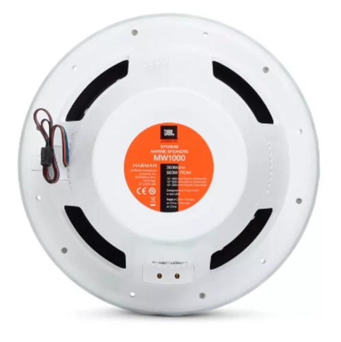 JBL Stadium Marine MW1000 10" Marine Subwoofer with RGB lighting - White