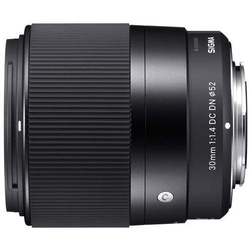 Objectif DC DN 30 mm f/1,4 Contemporary de Sigma pour monture E de Sony